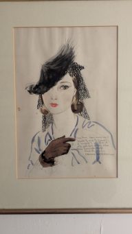 Painting of Anne by Charles Baskerville c.1930s
