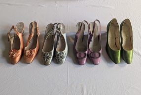 Selection of Anne's shoes from the 1950s and 1960s